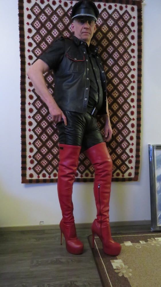 Finnish kinky leather gay Juha Vantanen #50