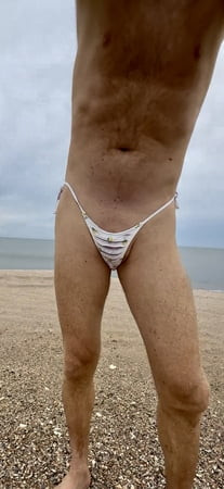 White target bikini