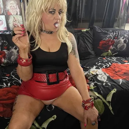 miss shirley a chain smoking slut         