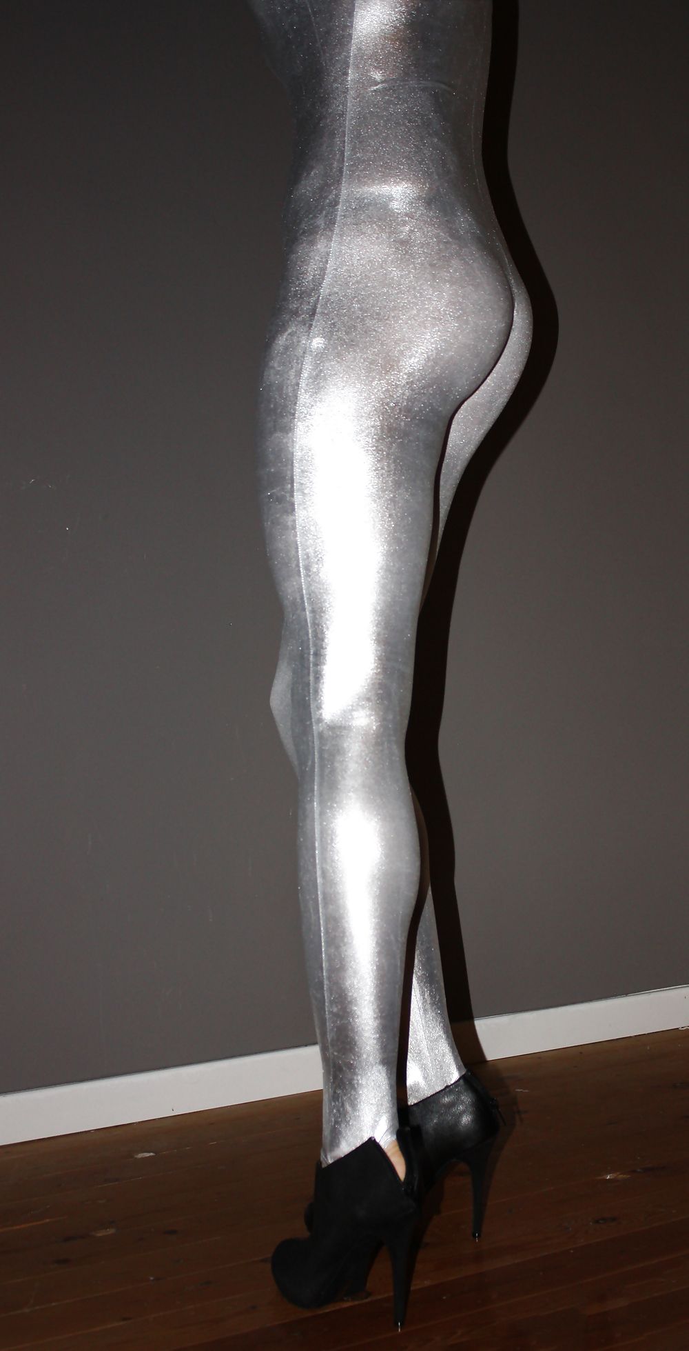 Silver bodysuit #4