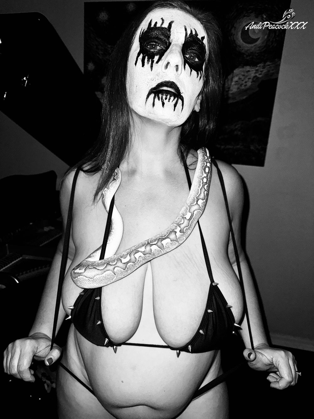 Black Metal Bikini #13