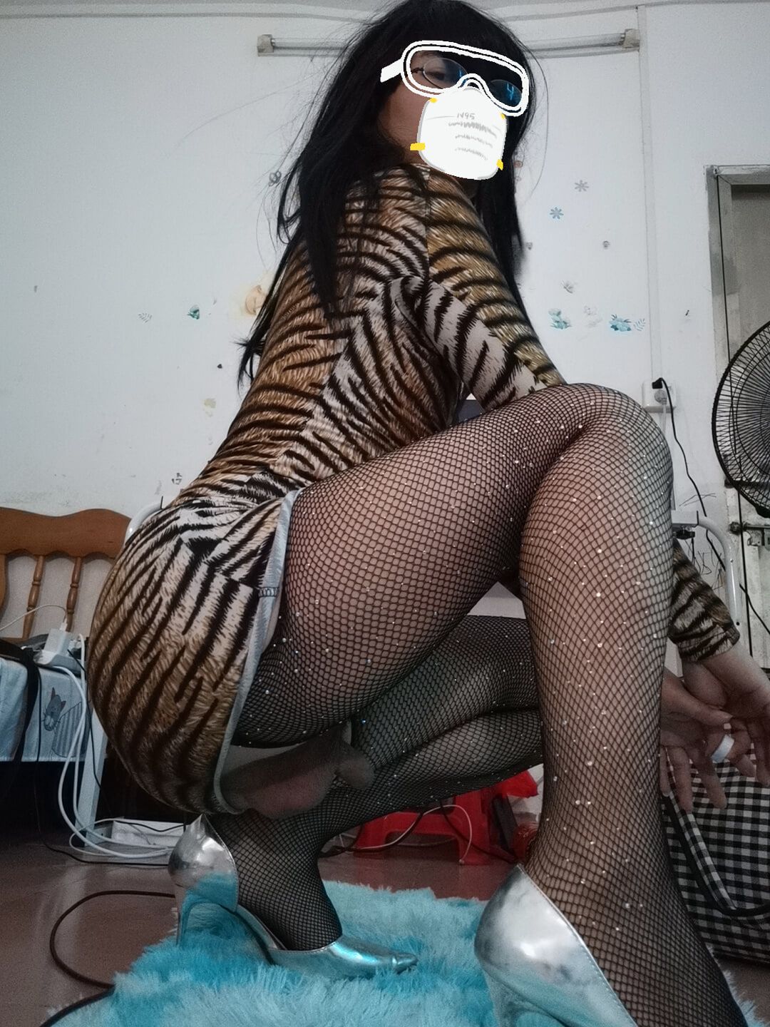 Asian sissy big ass #44