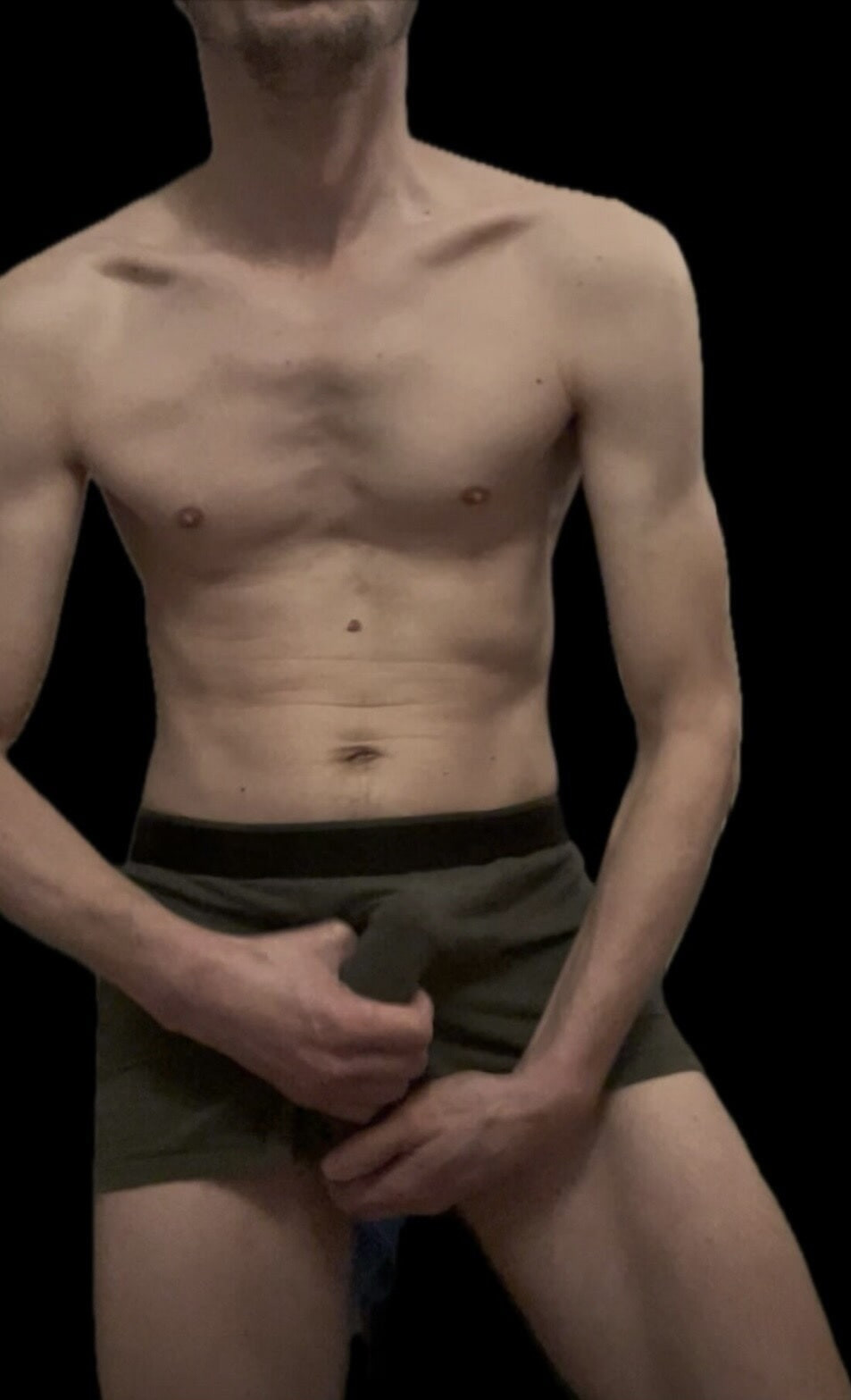 In underwear