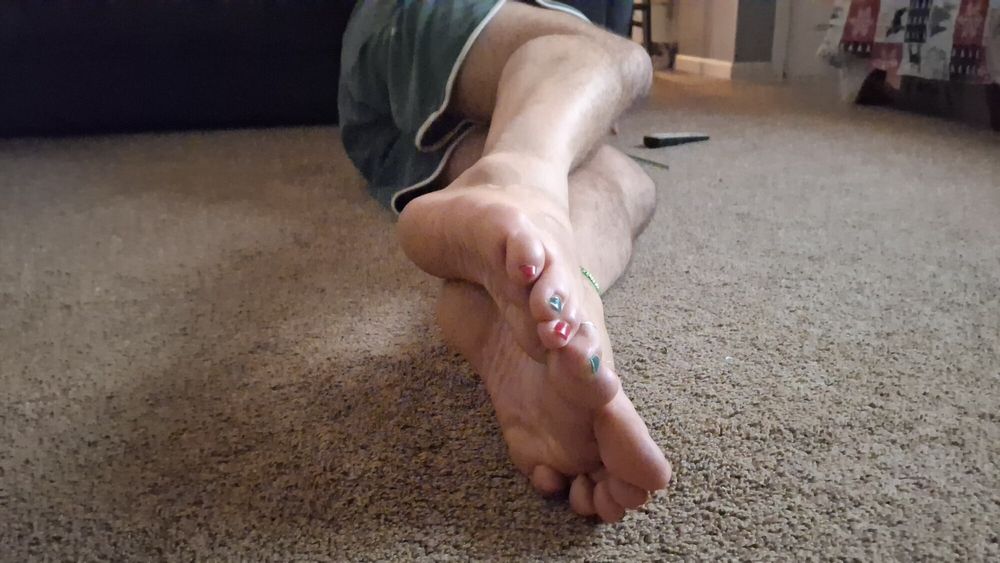 Do you like my feet and legs? #8