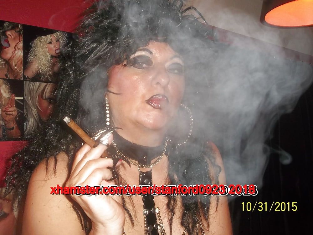 SLUT SMOKING CIGARS 2 #34