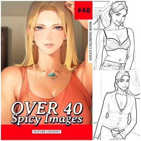 Adult NSFW Coloring Books #48