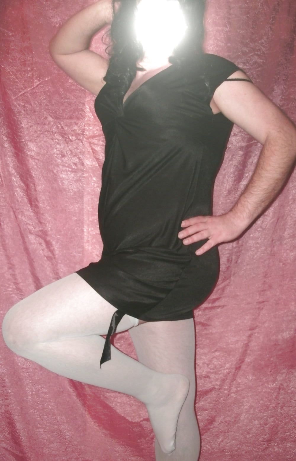 Sissy Boy Lovelaska - My new black  dress #8