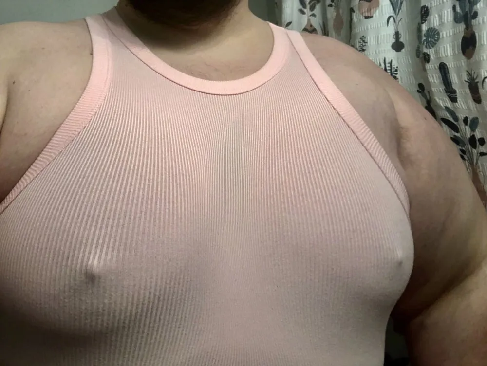 Huge pink nipples