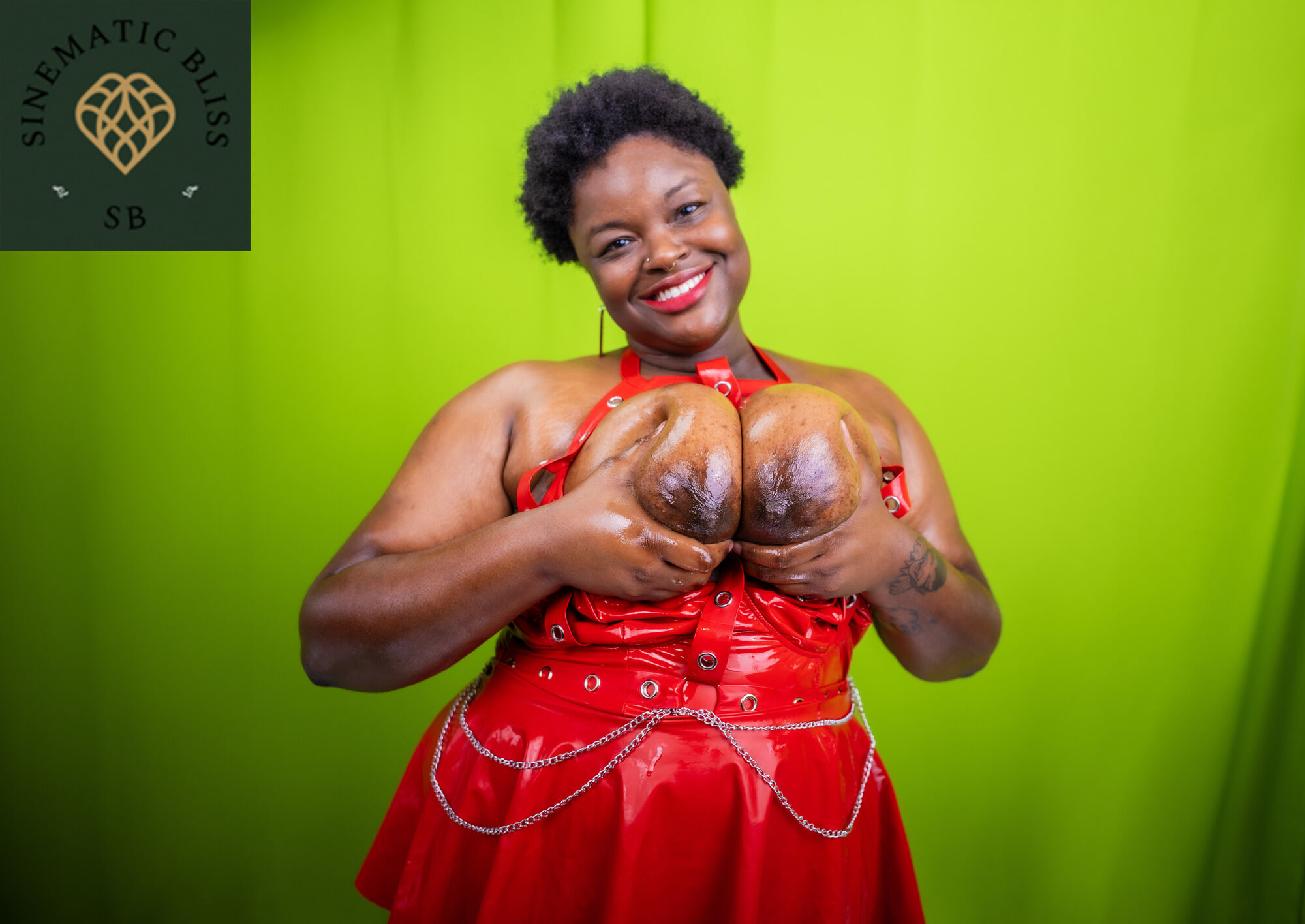 New Ebony BBW Model Poses Nude PT1 #5