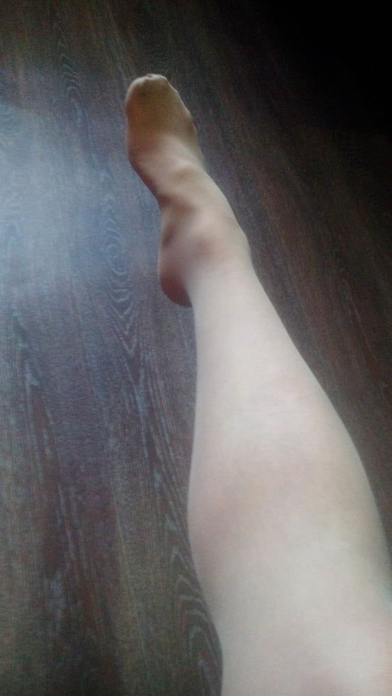 My feet in Nylon #6