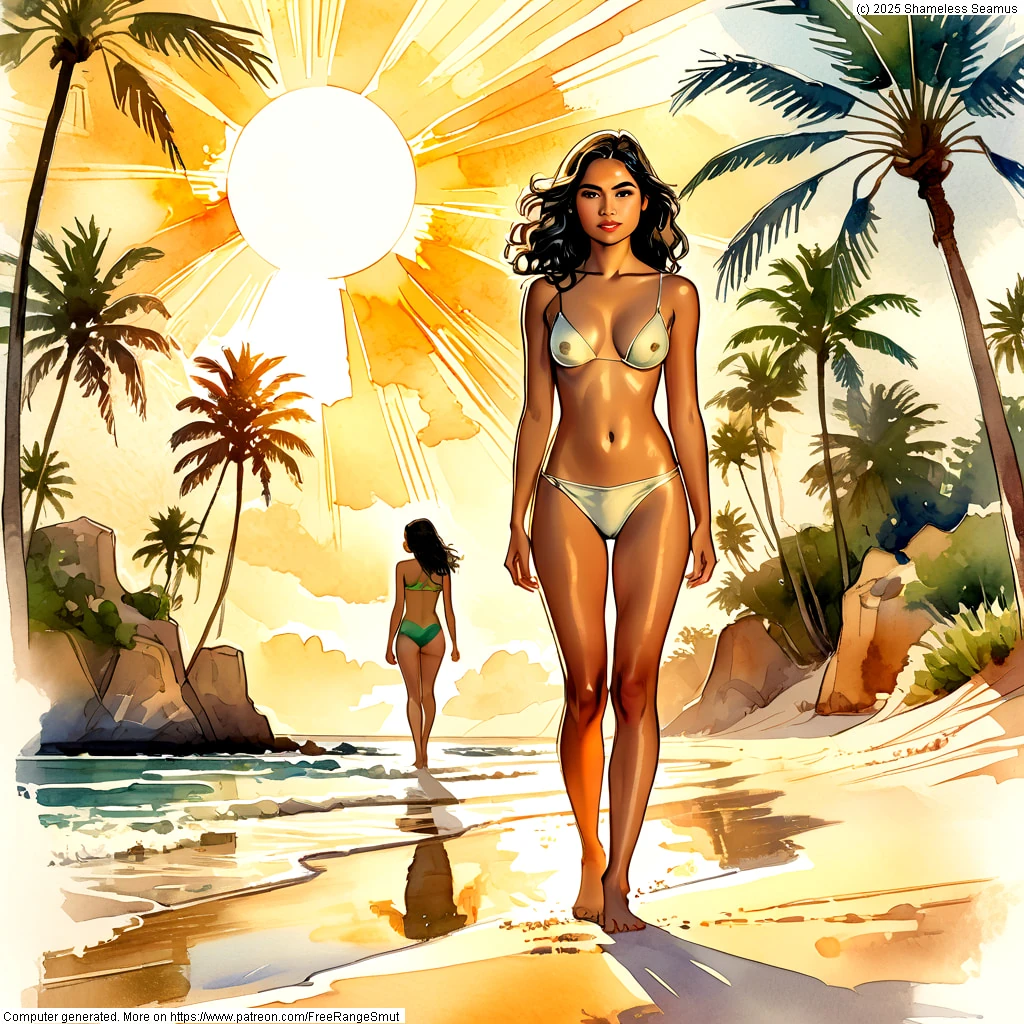 Beach Babe Barely Bewitching #36