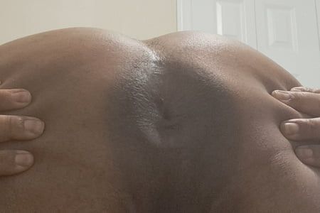 Opening my ass for you. 