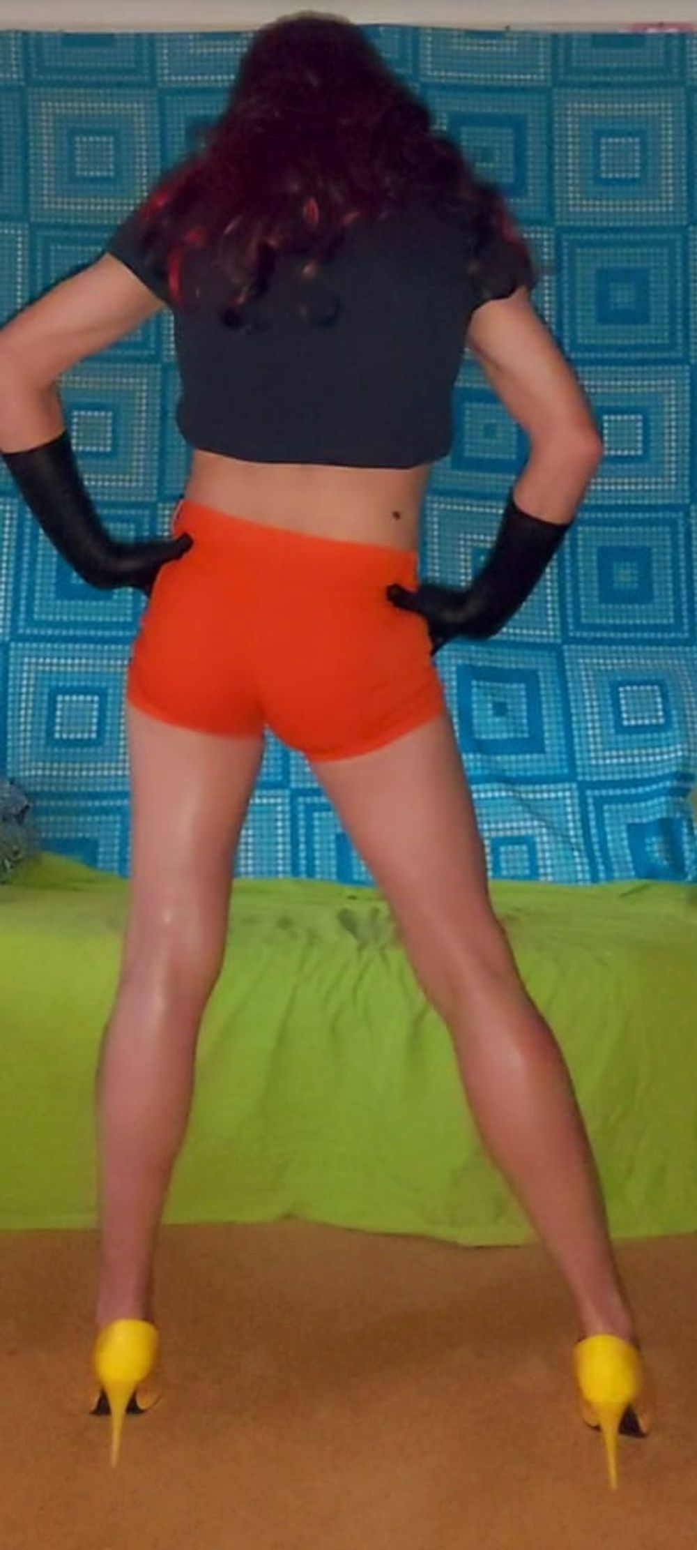 Orange shorts  #16