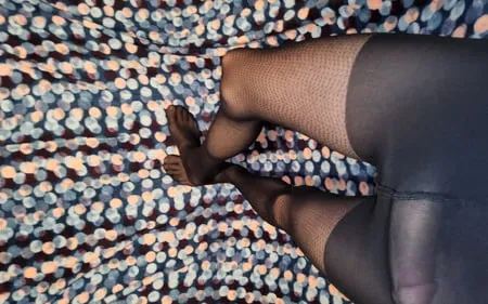 my new black pantyhose         