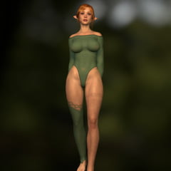 セクシーなエルフ