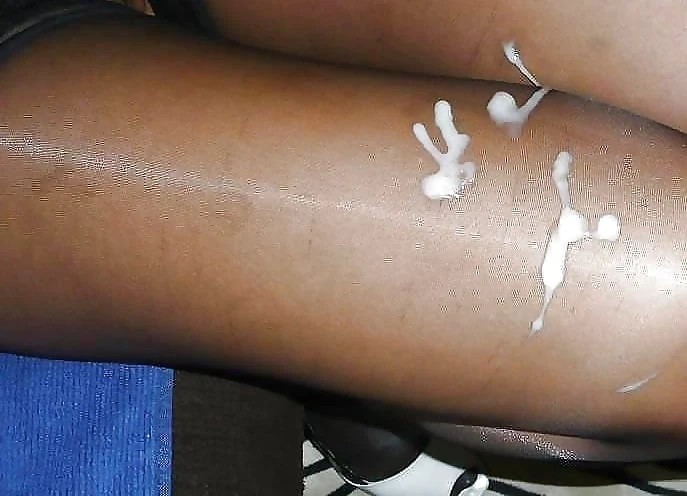 Sperma auf nylons #16