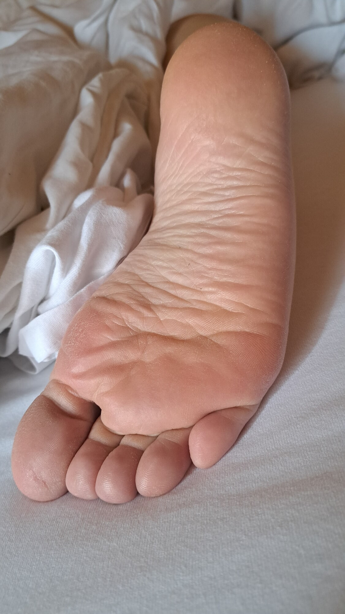 My girlfriends sweaty feet in socks #5