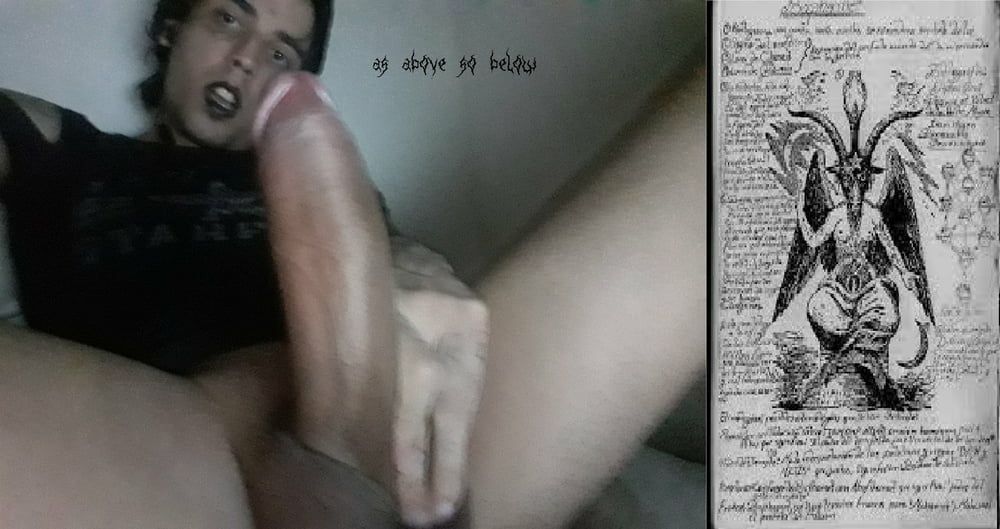 Maurice Sexy lovely Goth Big Cock #5