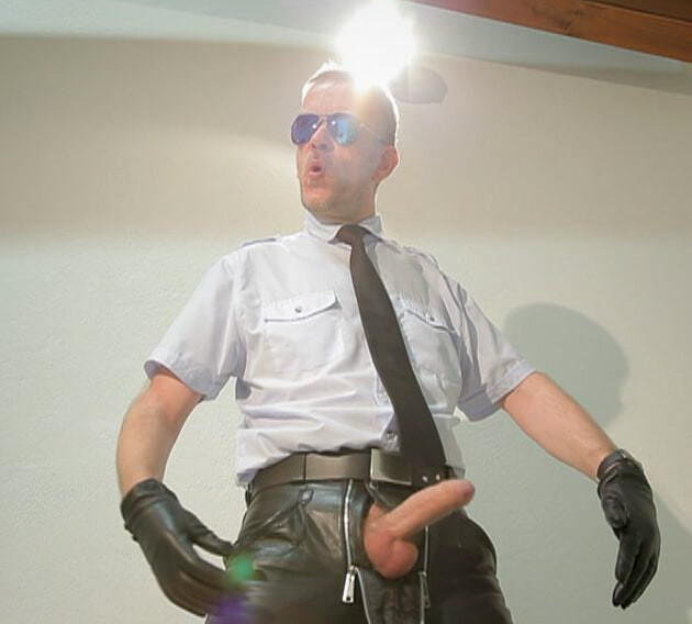 Leather Cop 59  
