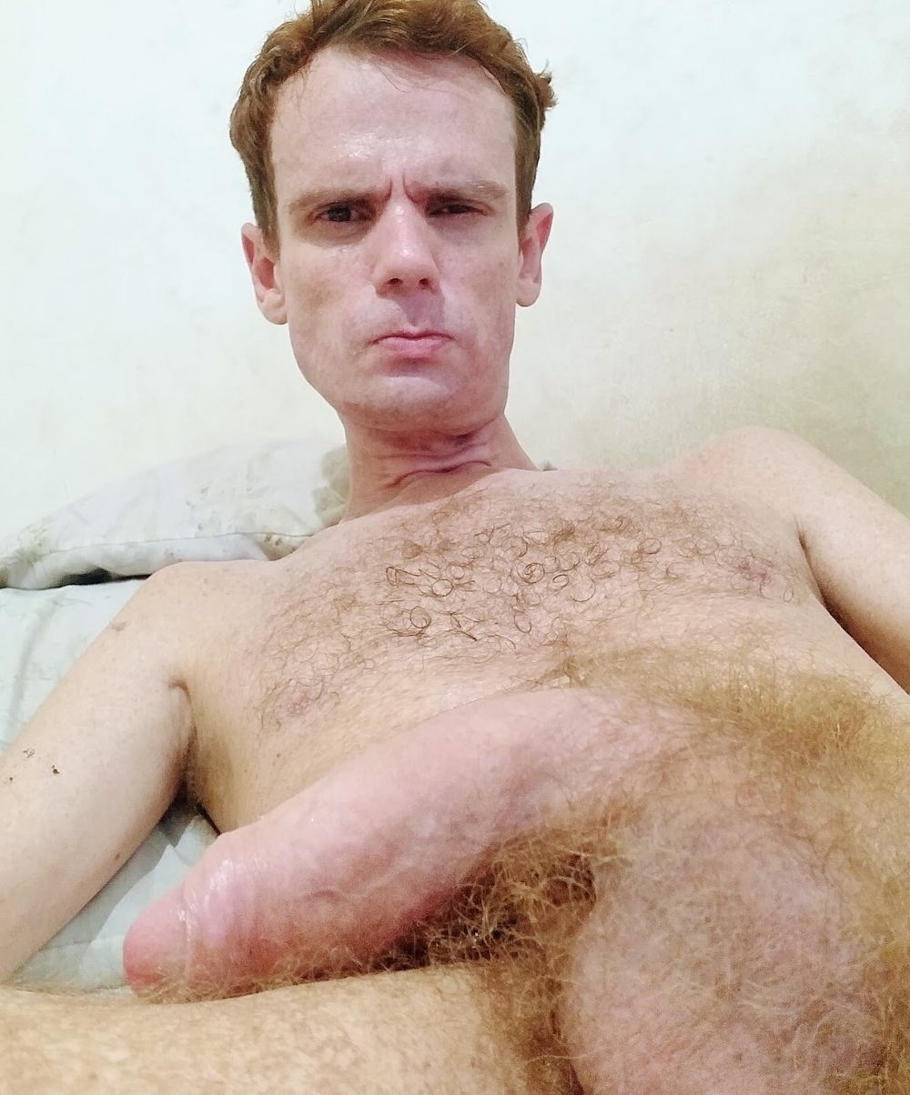 hairy and relaxed cock