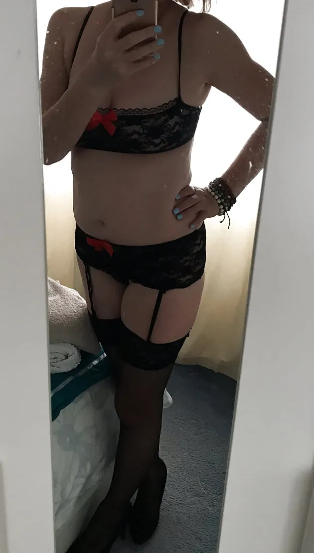 New sexy black underwear 