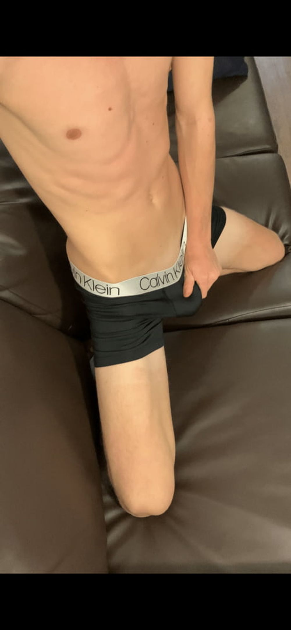 Cute Hairless Teen Boy Show His Huge Cock #9