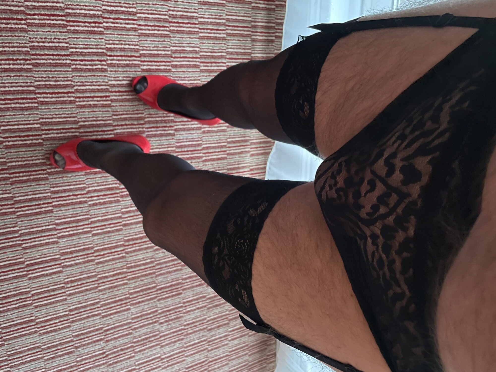 Enjoying the sensual feel of stockings and heels 👠  #2