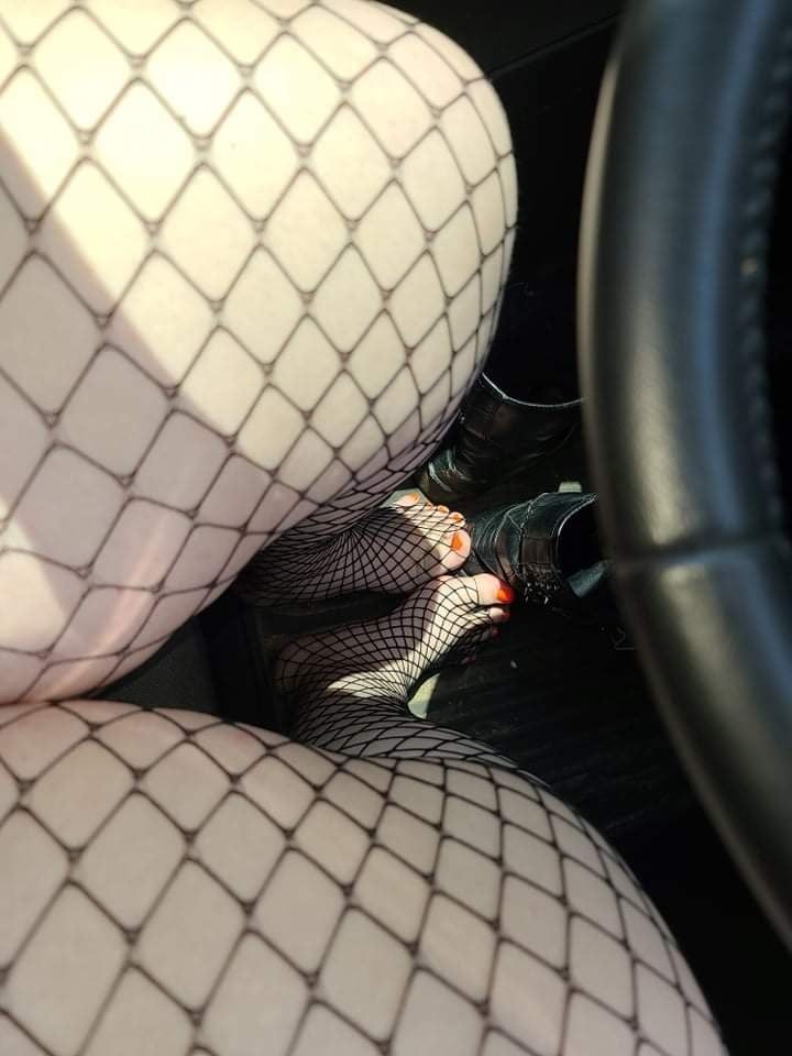Feet in the car  #21