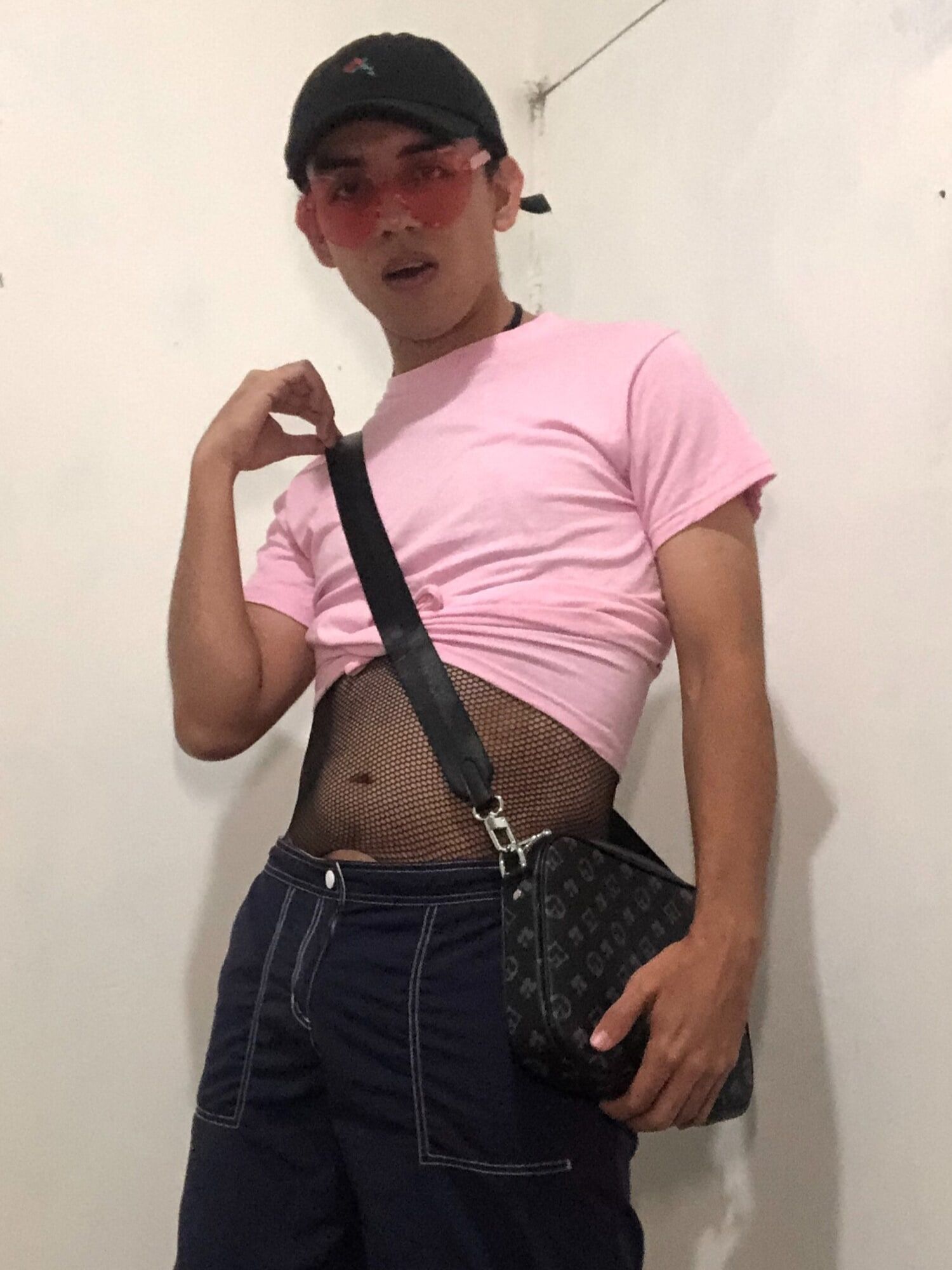 Pink Fit Latino Guy