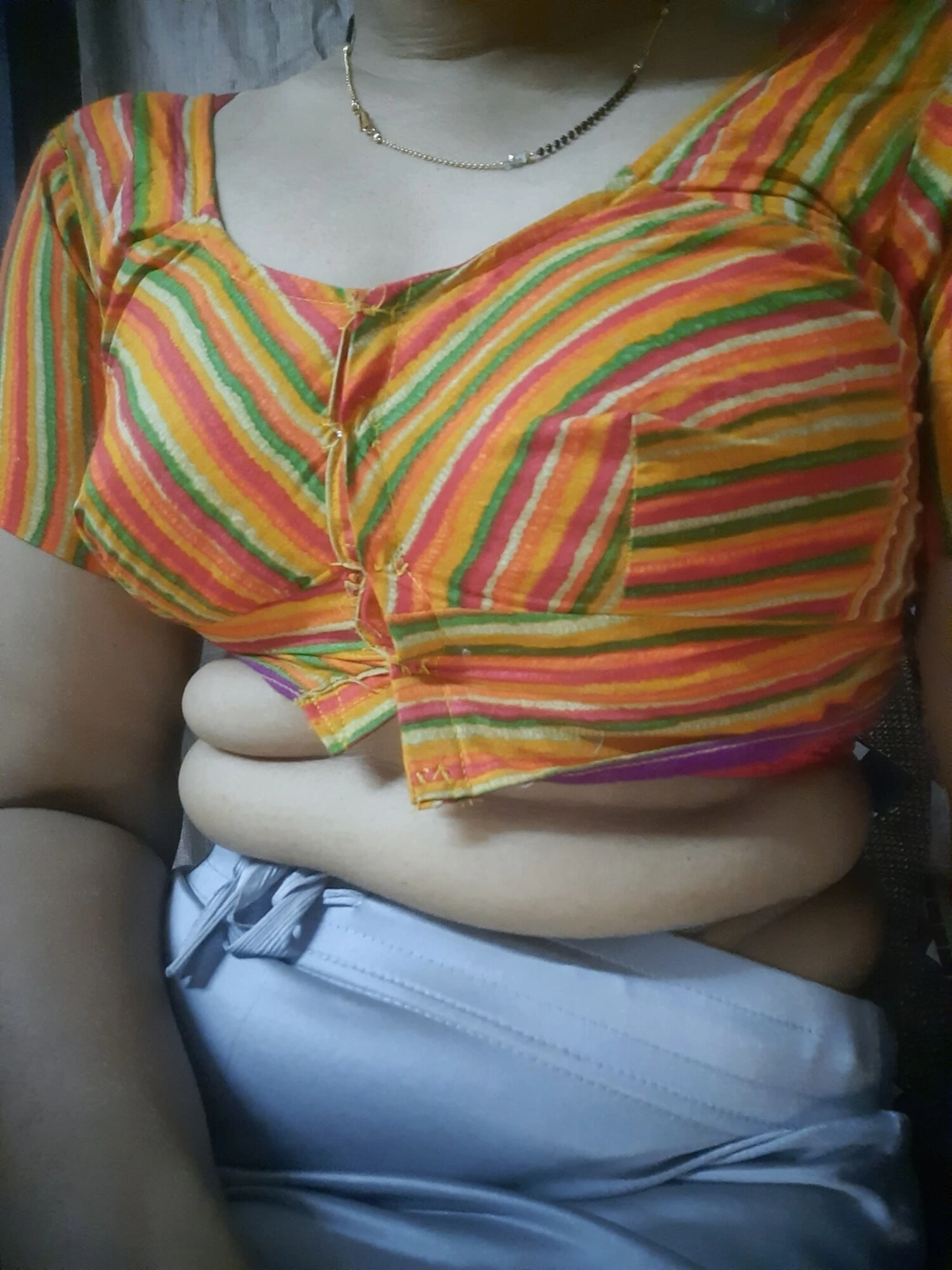 Blouse with desi bhabhi