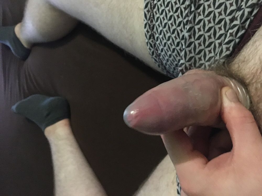 Hairy Cock With Condom #33