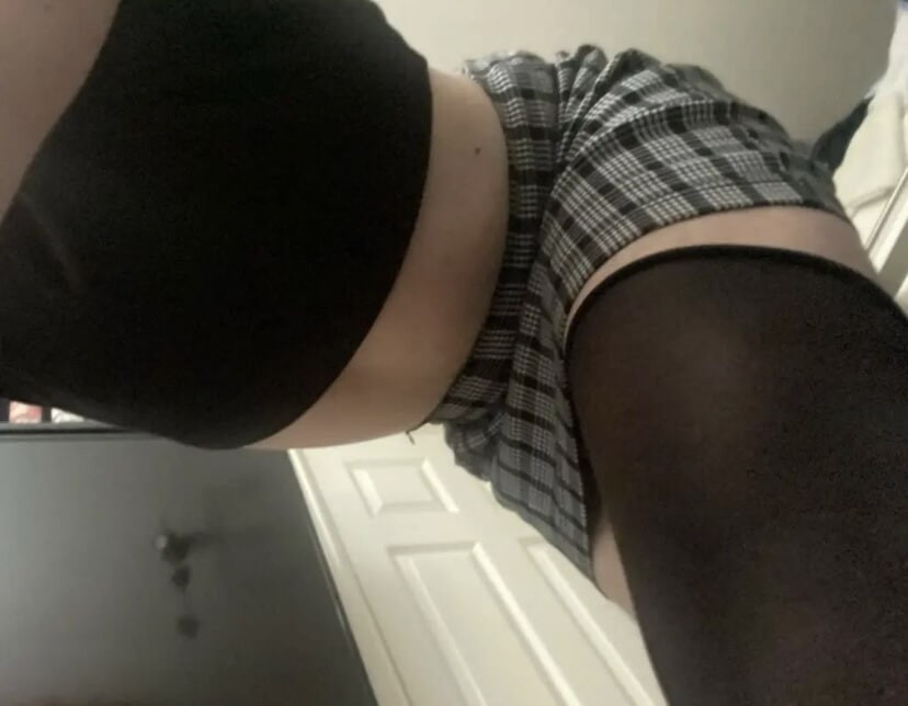 Having fun in my skirt #6