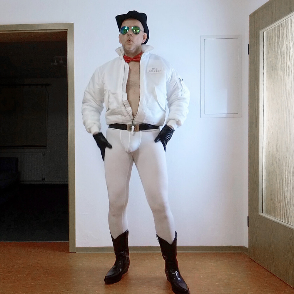 White Lycra Cowboy 2 #3