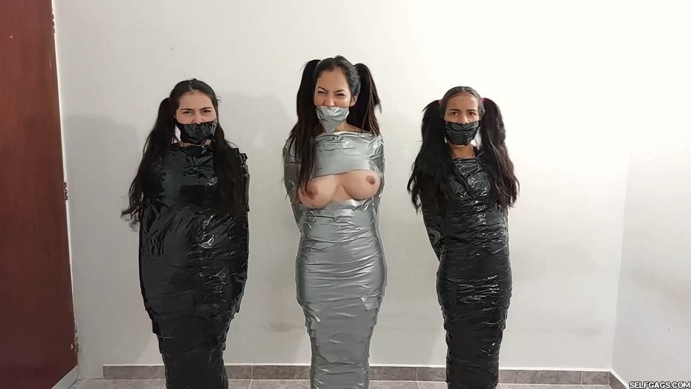 Mummified MILF And Her Two Girls - Selfgags #7