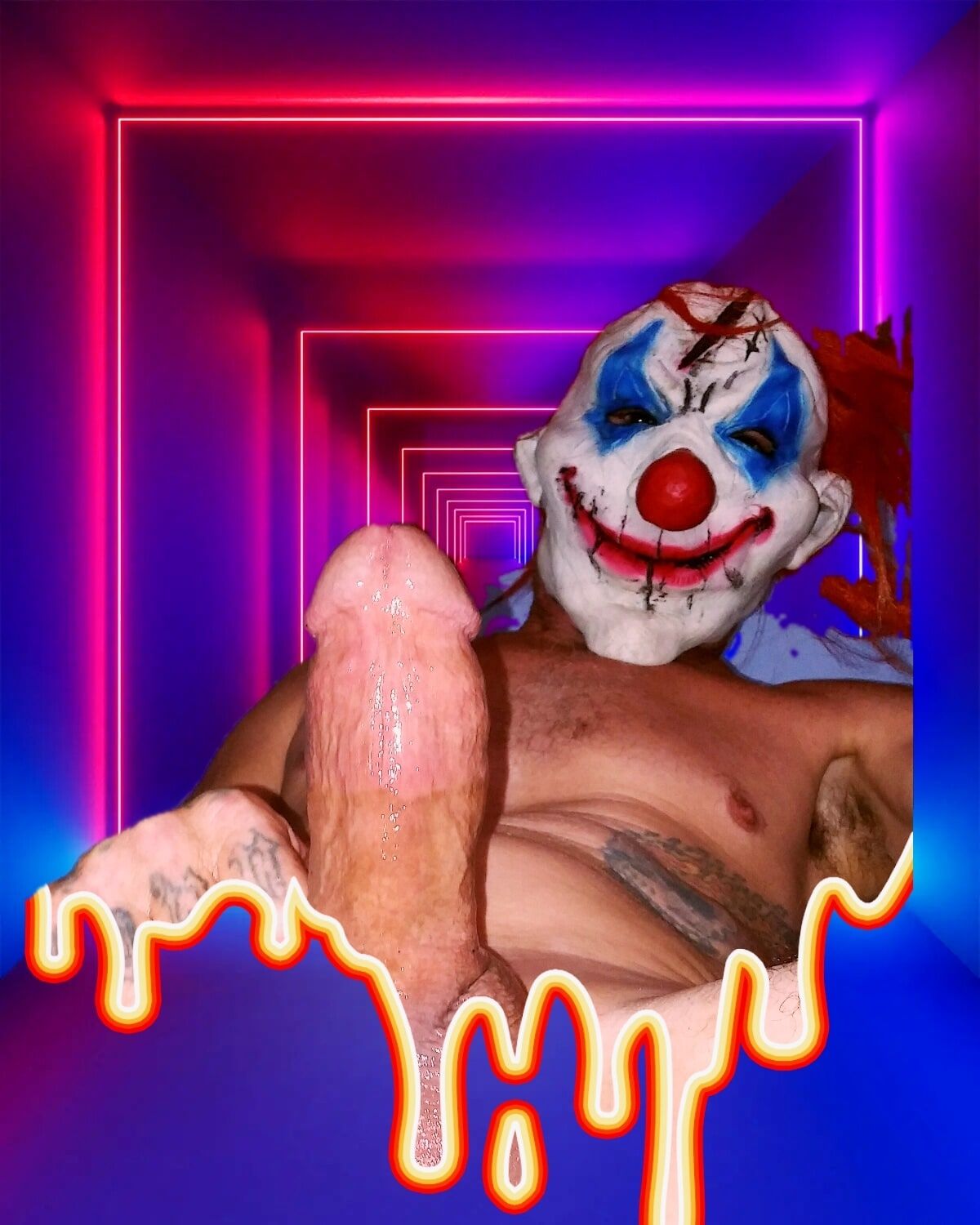 Clown cock #2