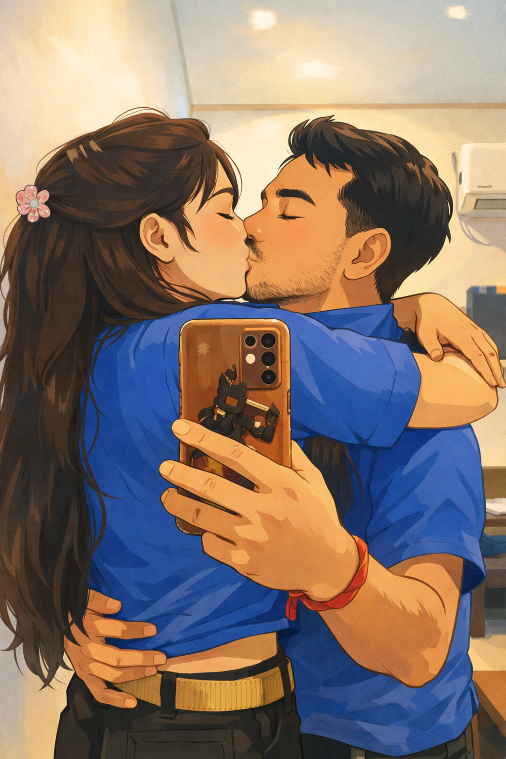 Kiss is an art and I master that art 