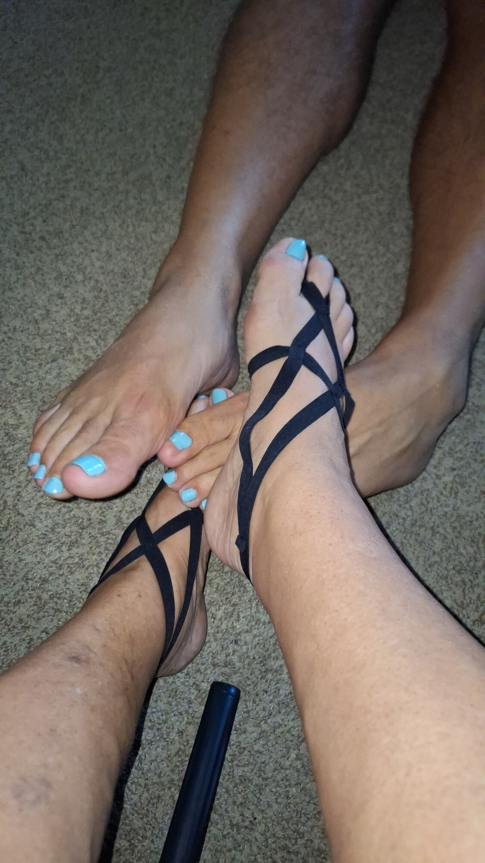 Playing footsie with barefoot sandals #14