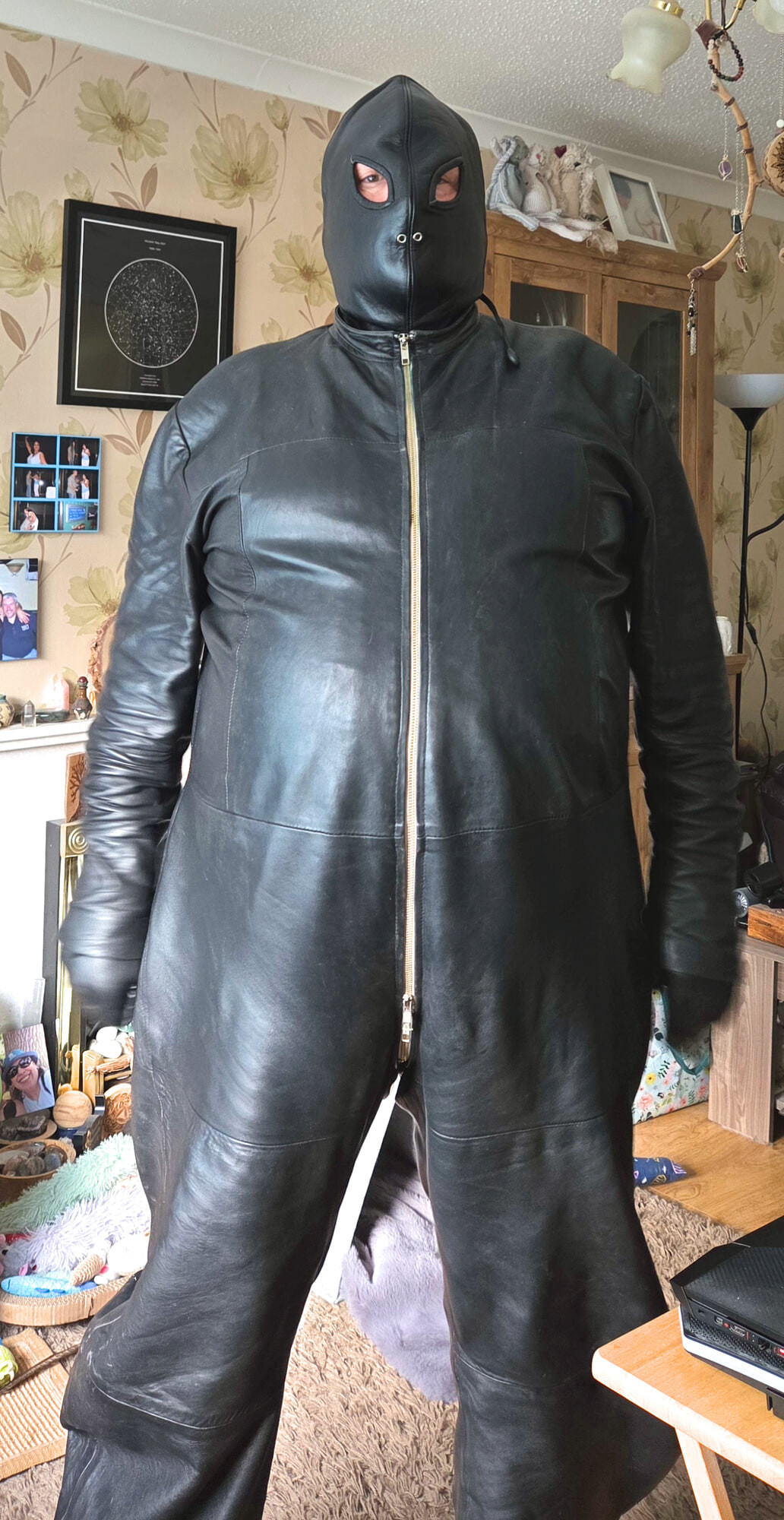 Leather gimp outfit #7