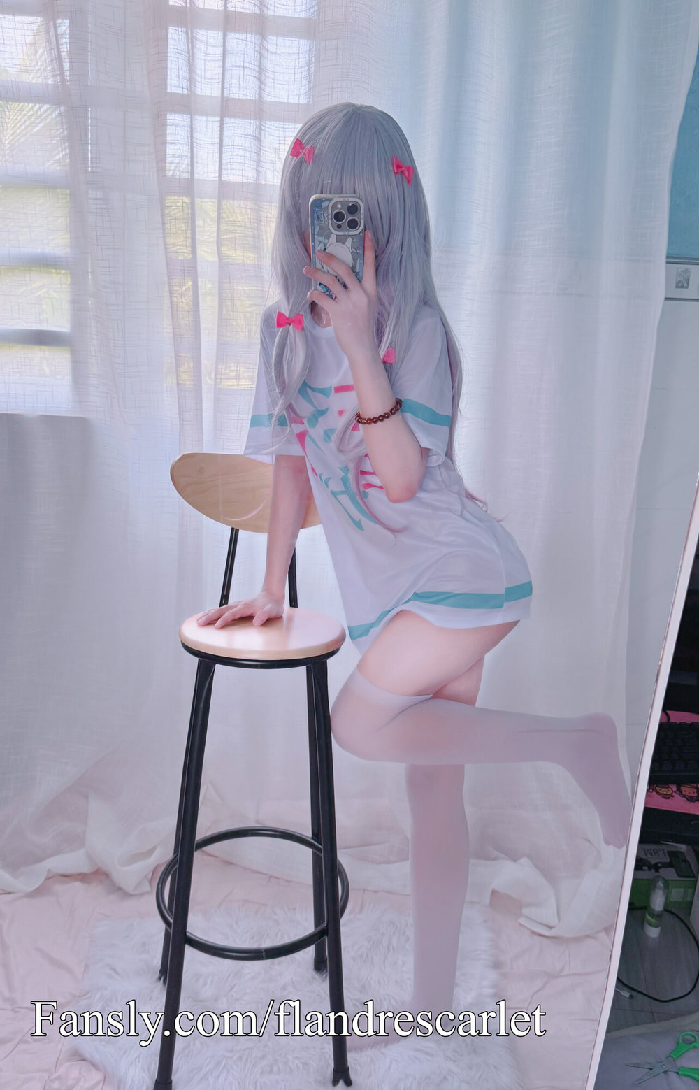 cute femboy cosplay Sagiri #5