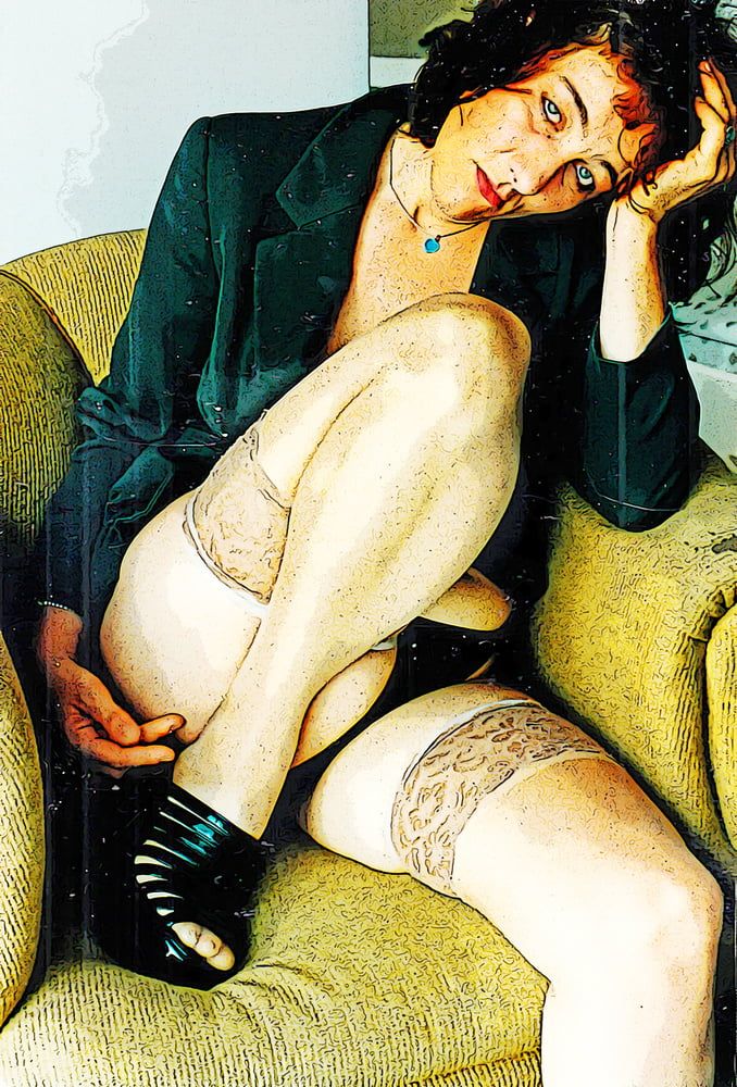 Nylon stockings in the late nineties #8