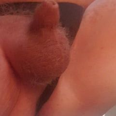 Tiny dick in black thongs