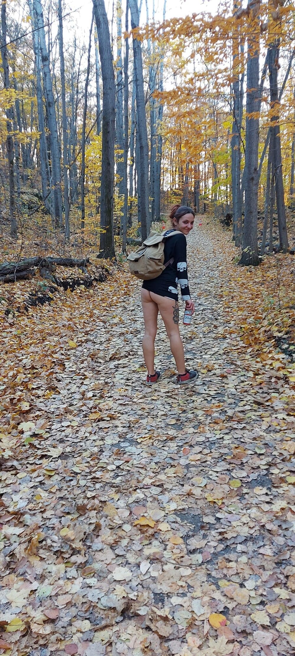 Teenie hiking nude #4