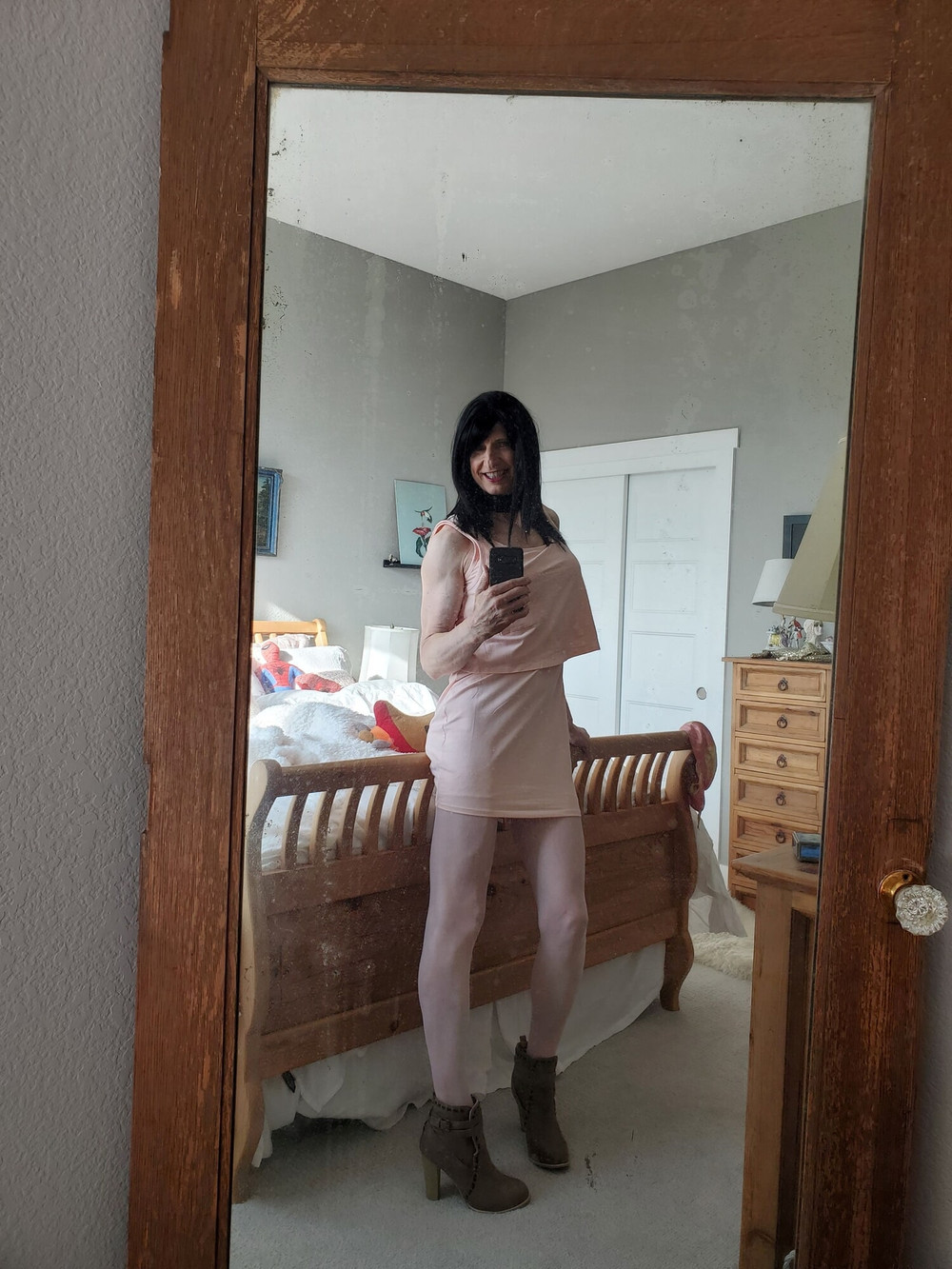 Beige dress #9