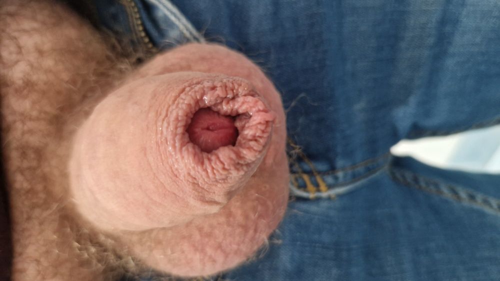 Uncut foreskin penis fun #7