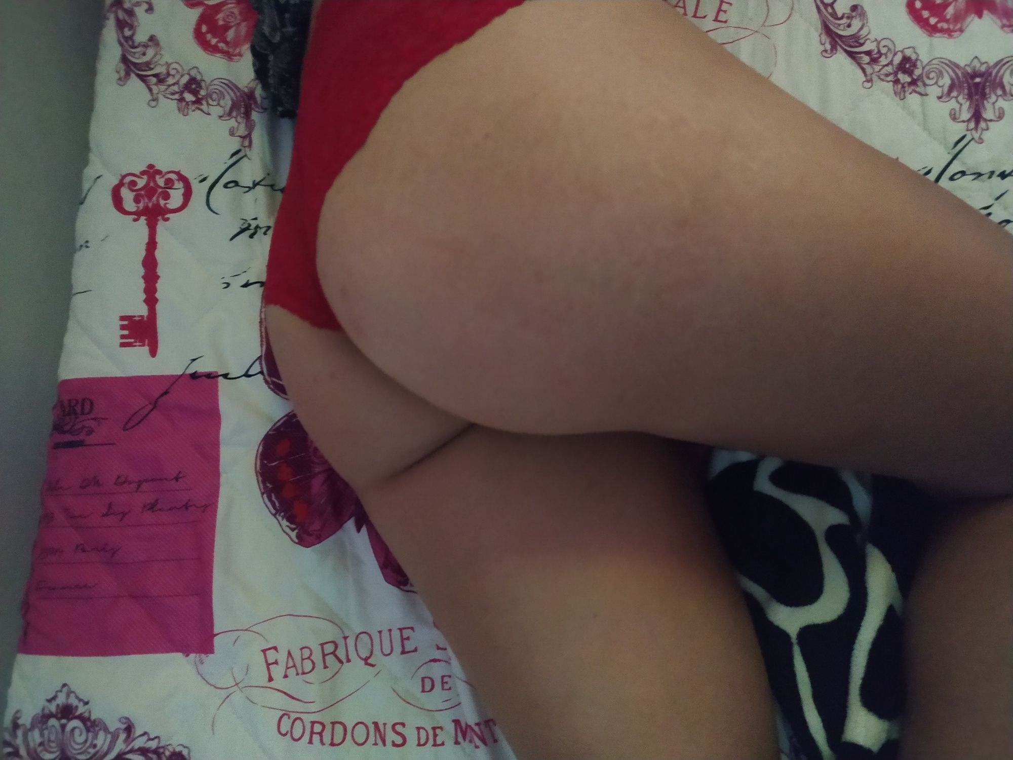 Red panties #5
