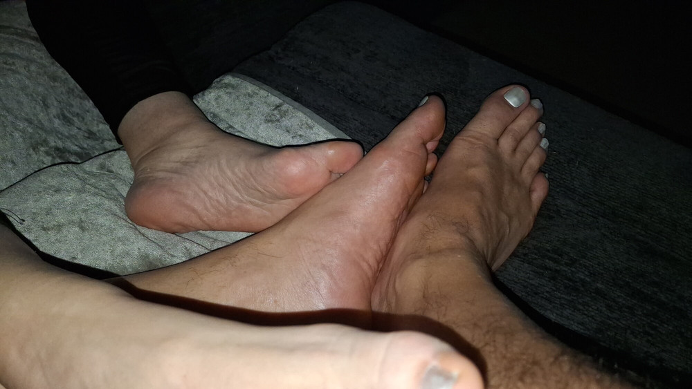Footsie with girlfriend #16