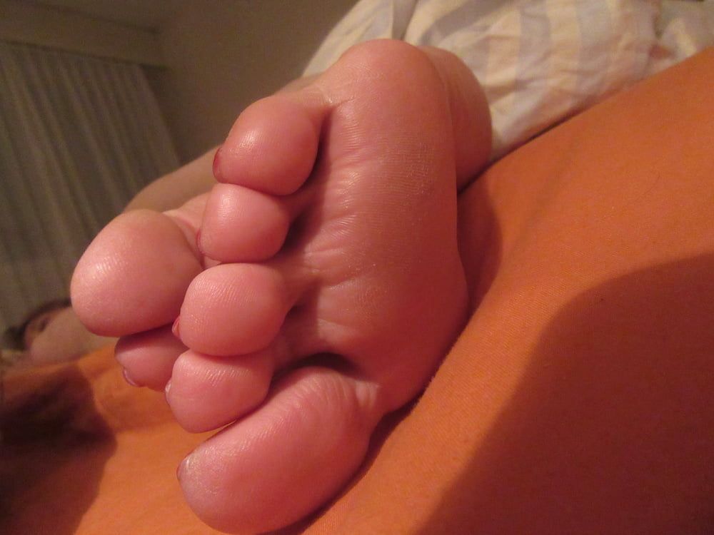 the sleeping feet of my wife #5
