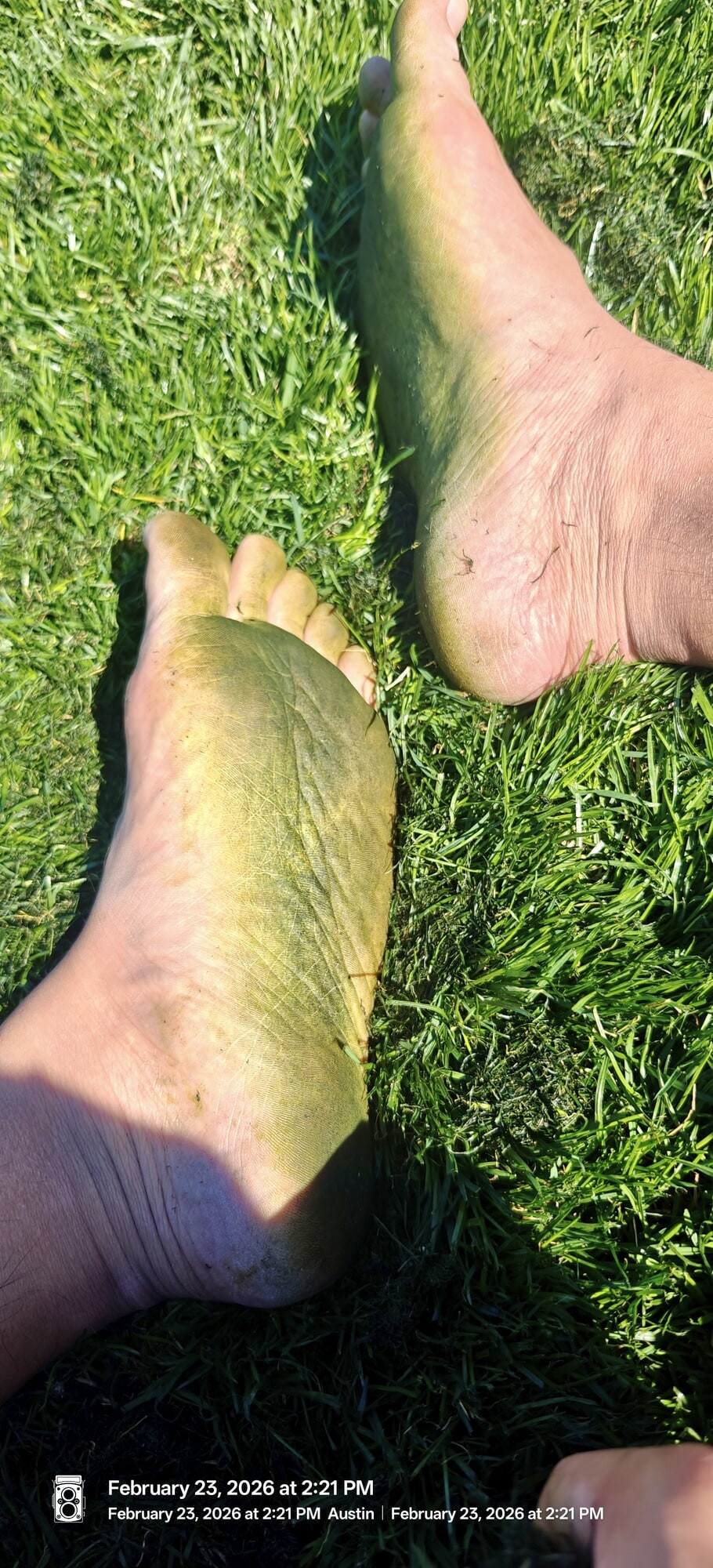 Grounding Barefeet  #13