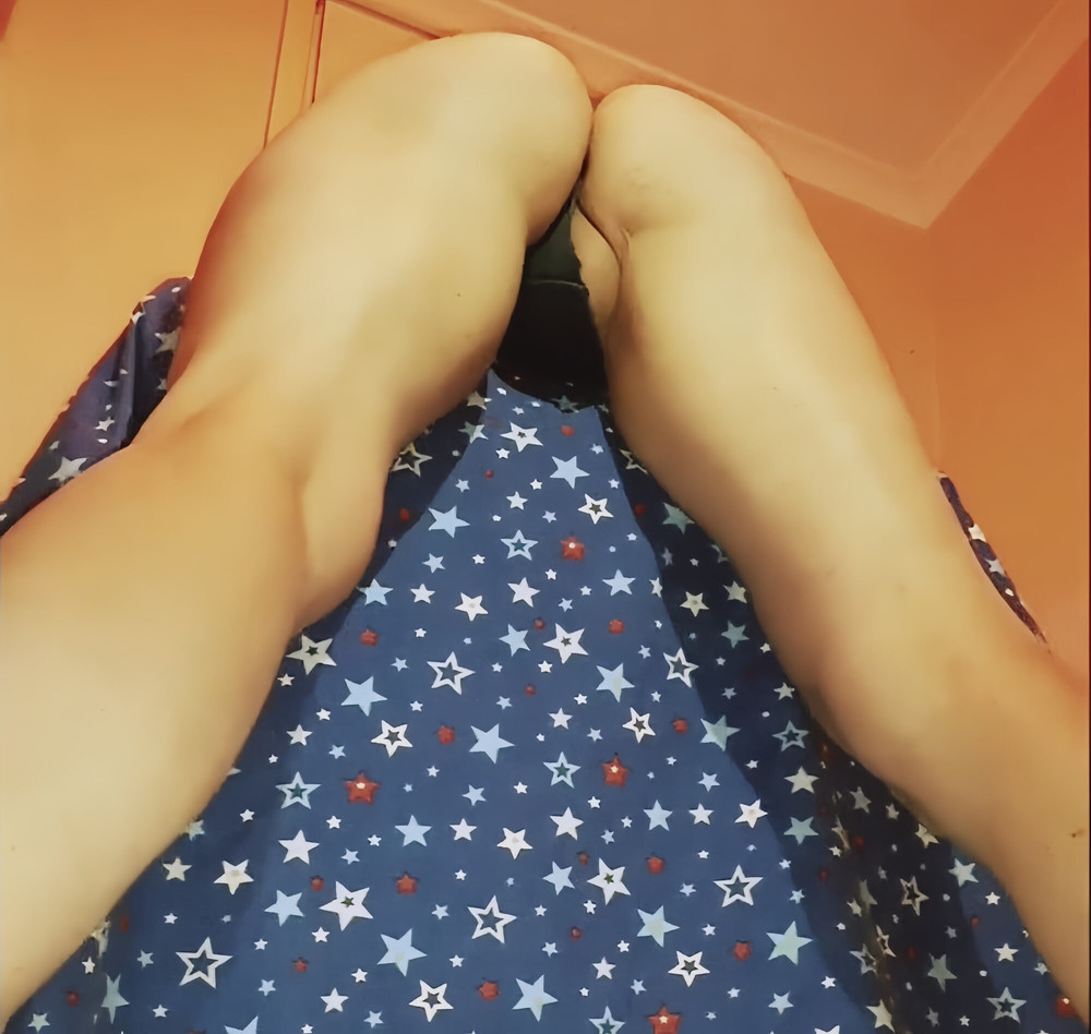 Doing washing in my tiny denim shorts teasing daddy #46