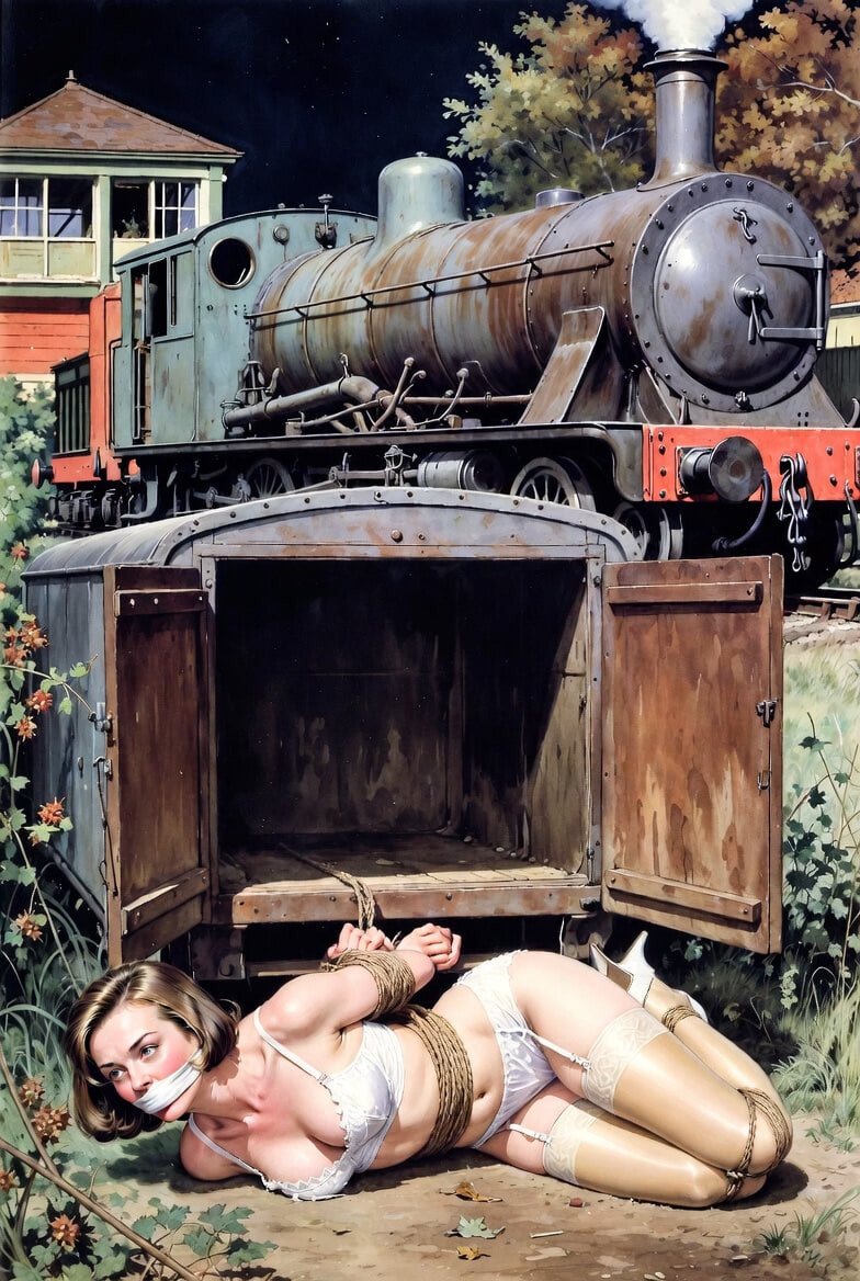 Pixwhores Experimental Enhanced: Stockings in the Railyard 1 #51